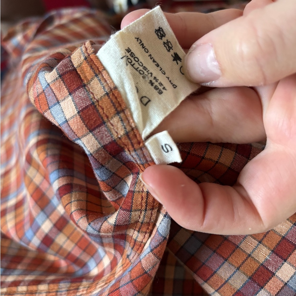 Doen Brown Plaid Dress - Picture 9 of 9